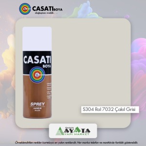 Casati Sprey S304 Ral 7032 Çakıl Grisi
