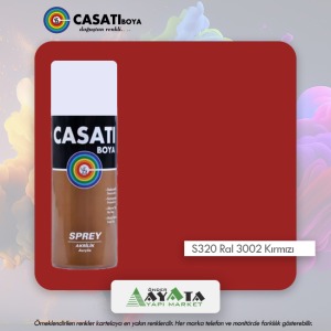 Casati Sprey S320 Ral 3002 Kırmızı
