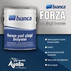 Bianca Forza Yol Çizgi Boyası SARI 20 kg