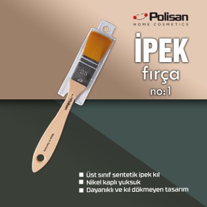 Polisan Pro Art İpek Fırça No:1