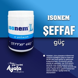 Isonem L Şeffaf Güç Su Yalıtım Boyası 1 kg