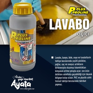 Plus Proline Lavabo Açıcı Dök Aç