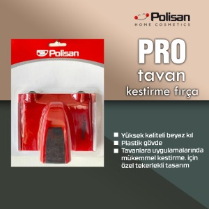 Polisan Pro Tavan Kestirme Fırçası